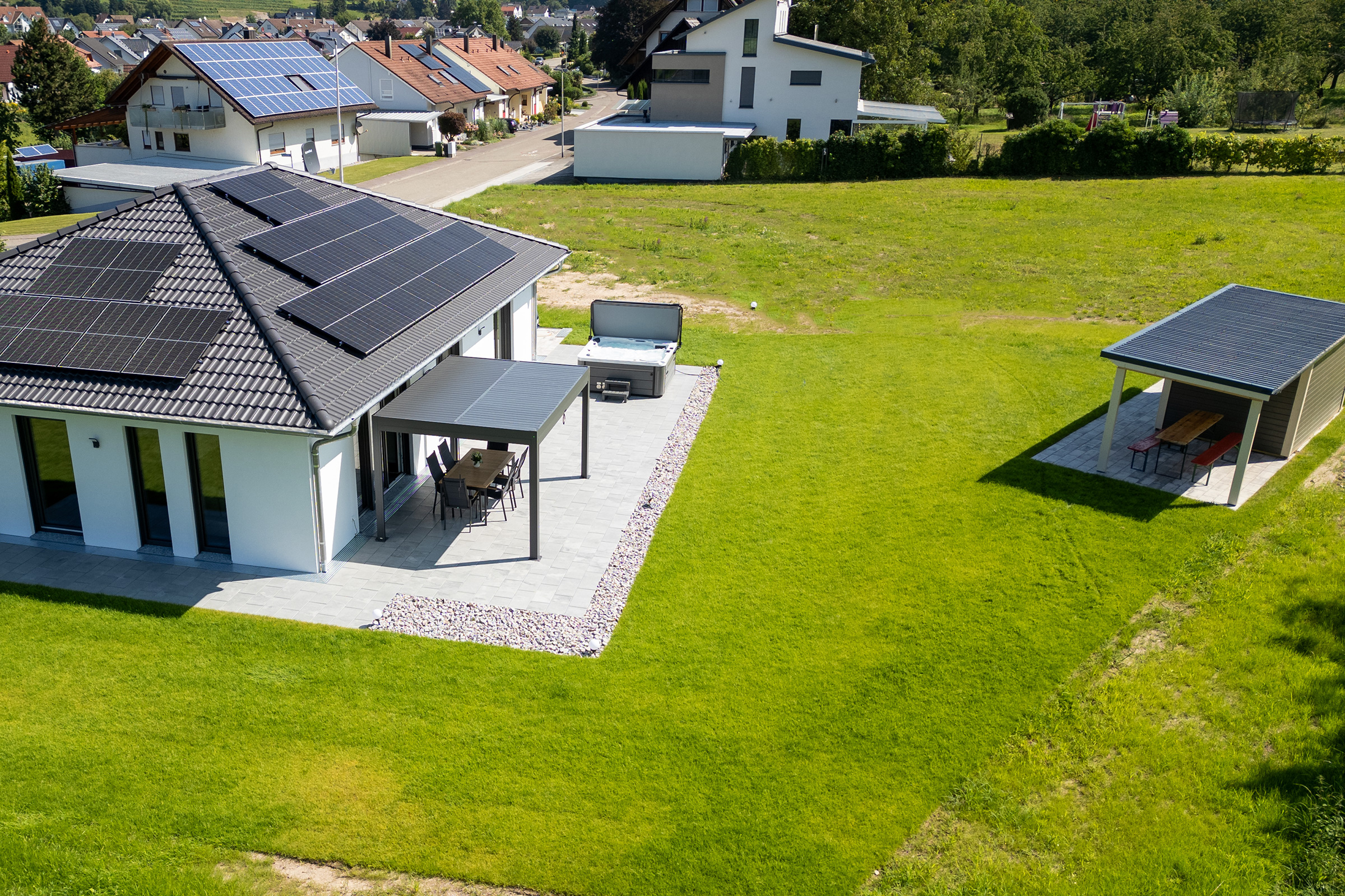 Außenaufnahme Ferienhaus Haustiere willkommen 1