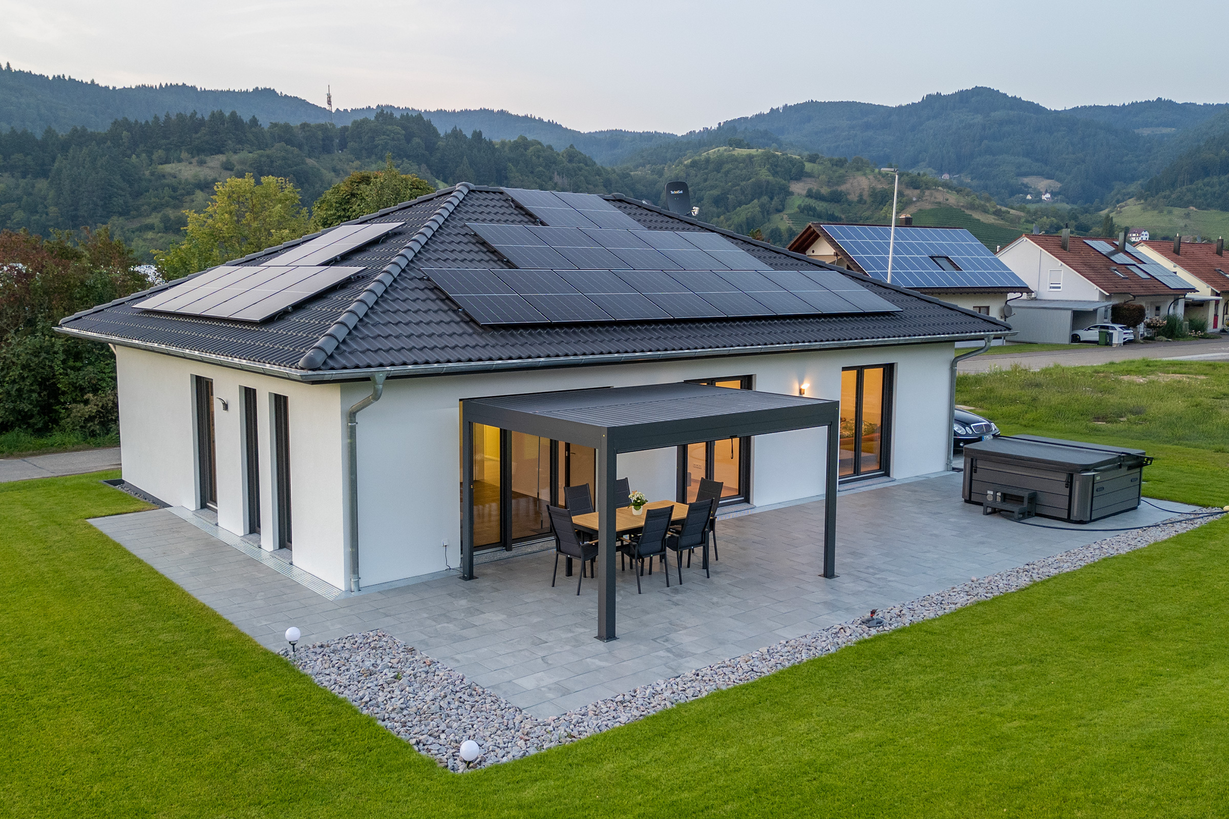 Terrasse & Garten Ferienhaus